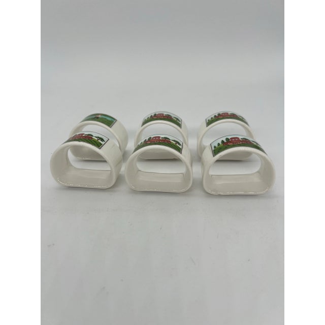 Traditional Villeroy & Boch Naïf Napkin Rings - Set of 6 For Sale - Image 3 of 10