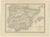 Antique Map of Iberia or the Iberian Peninsula with Portugal and Spain, 1842 For Sale