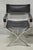 Metal Vintage Alessandro Albrizzi Italy Mid Century Modern Chrome Director Chair Pair For Sale - Image 7 of 18