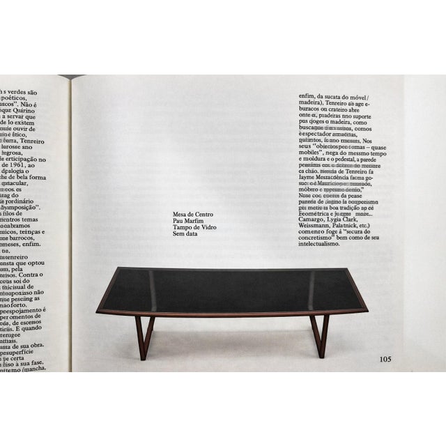 Brazilian Modern Coffee Table in Rosewood & Glass, Joaquim Tenreiro, 1960s — Lot 750B For Sale - Image 15 of 15