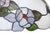 Handcrafted Floral Stained Glass Pendant Lamp in the style of Tiffany, 1970s For Sale - Image 4 of 8