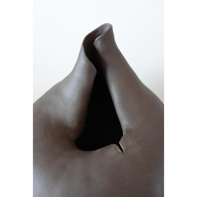 Blossom V Sculptural Ceramic Vase by Audrey Vo Van For Sale - Image 9 of 13