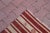 Textile 1960s Hand-Knotted Ottoman Empire Striped Natural Wool Kilim Rug For Sale - Image 7 of 9
