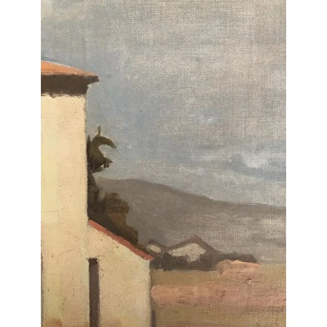 René Guinand, Paysage et maison de campagne, Oil on Canvas For Sale - Image 5 of 8