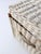 Vintage White Wicker Storage Basket For Sale - Image 11 of 18
