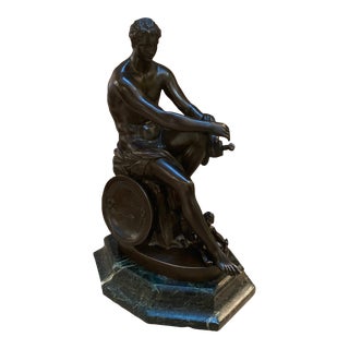 19th Century Grand Tour Bronze of Mars and Eros For Sale