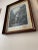 19th Century Gilt Walnut Frame & With C. 1872 Etching For Sale - Image 4 of 5