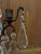 Brown 1920's Crystal Candle Sconce For Sale - Image 8 of 10