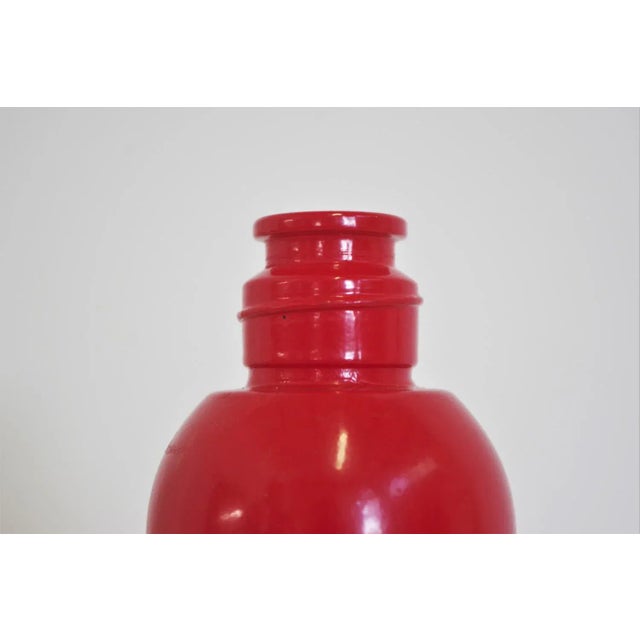 Orange Light Bulb-Shaped Bottle from Due Moretti Cremacaffè, 1970s For Sale - Image 8 of 12