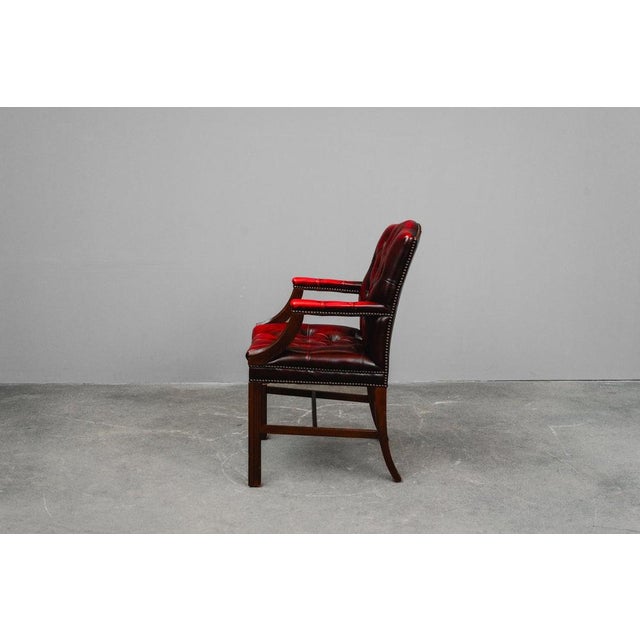 English Style Armchair in Beech For Sale - Image 6 of 18