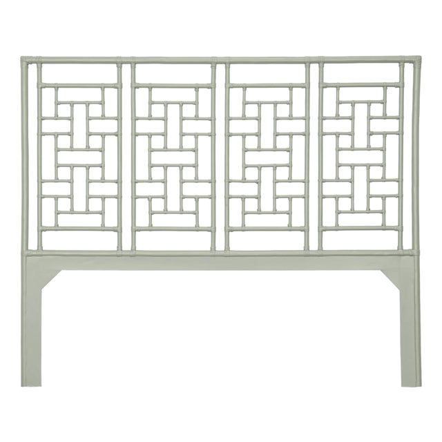 Ohana Headboard King, Celery Green For Sale