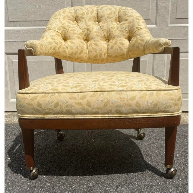 1970s Vintage Schoonbeck Henredon Game or Lounge Chairs - Set of 4 For Sale - Image 5 of 8