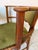 Vintage Organic Arts & Crafts Style Curved Rail Back Accent Chairs – Pair For Sale - Image 12 of 12