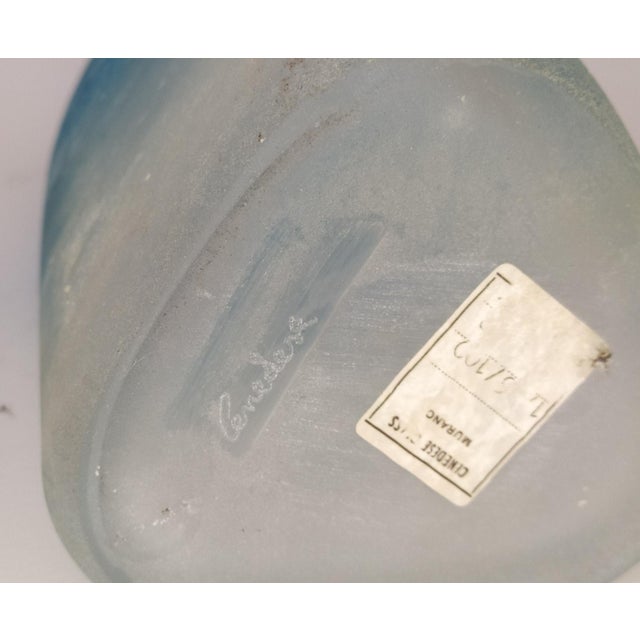 Murano Glass Bottles from Cenedese, 1970s, Set of 2 For Sale - Image 4 of 8