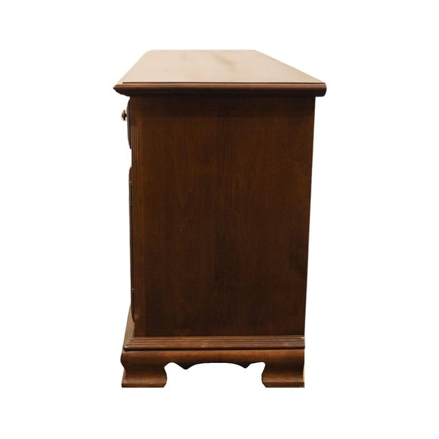Ethan Allen Classic Manor Solid Maple 72" Triple Door Dresser 15-5213 For Sale - Image 14 of 14