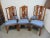 Wood Asian Style Fruitwood Carved Dining Chairs - Set of 6 For Sale - Image 7 of 7
