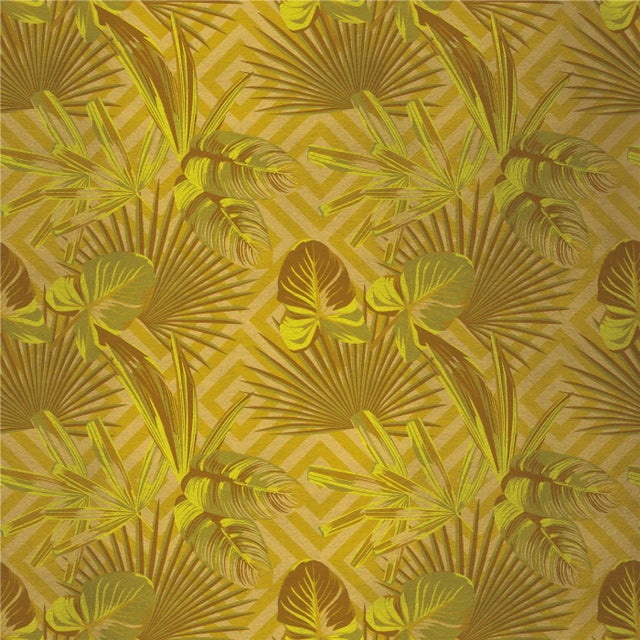 Contemporary Jungle Dream Fabric Wallcovering by Chiara Mennini for Midsummer-Milano For Sale - Image 3 of 3