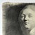A French academic study depicting the bust of an eighteenth century woman, rendered in charcoal on cream wove paper. This...