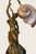 Art Nouveau Art Nouveau Lady Nautilus Shell Lamp Circa 1900 For Sale - Image 3 of 12