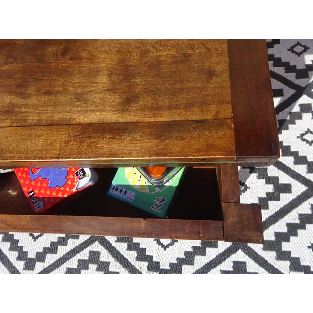 Antique Game Table in Walnut, 1800s For Sale - Image 16 of 18