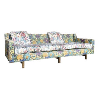 Edward Wormley for Dunbar Mid-Century Modern Four-Seat Sofa – Restoration Candidate For Sale