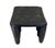 1980s Vintage Black African Nupe Stool Nigeria 13" W by 10.75" H For Sale - Image 5 of 6