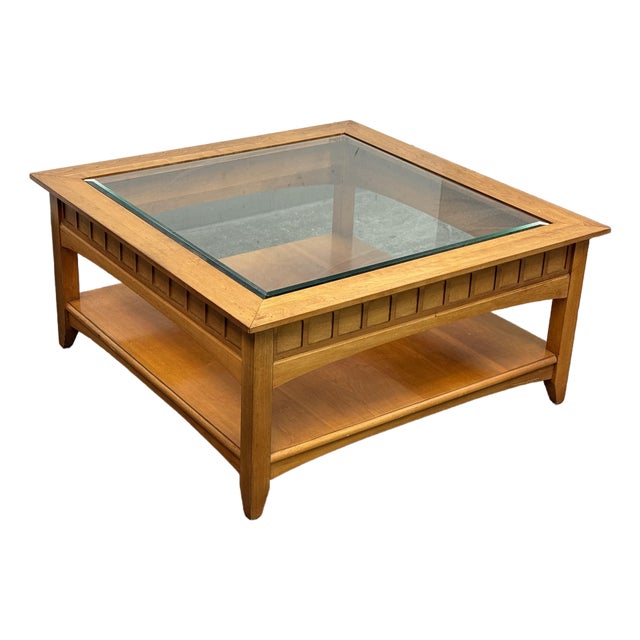 Circa 1999 Impressions by Thomasville Bridges Collection Coffee Table For Sale