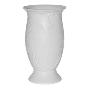 1960s Modernist Seltmann Weiden Bavaria White Bisque Bavaria Ceramic Vase