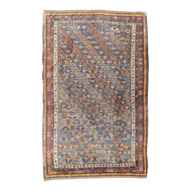 Antique Kurdish Rug 5'3'' X 8'3'' For Sale