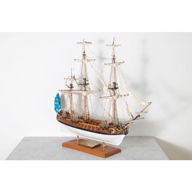 Metal 20th Century French Model Boat For Sale - Image 7 of 12