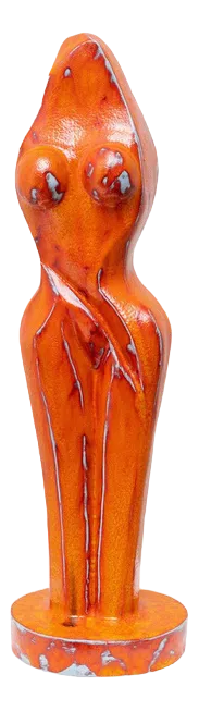 Large Mid-Century Ceramic Statue by Hugo von Ott