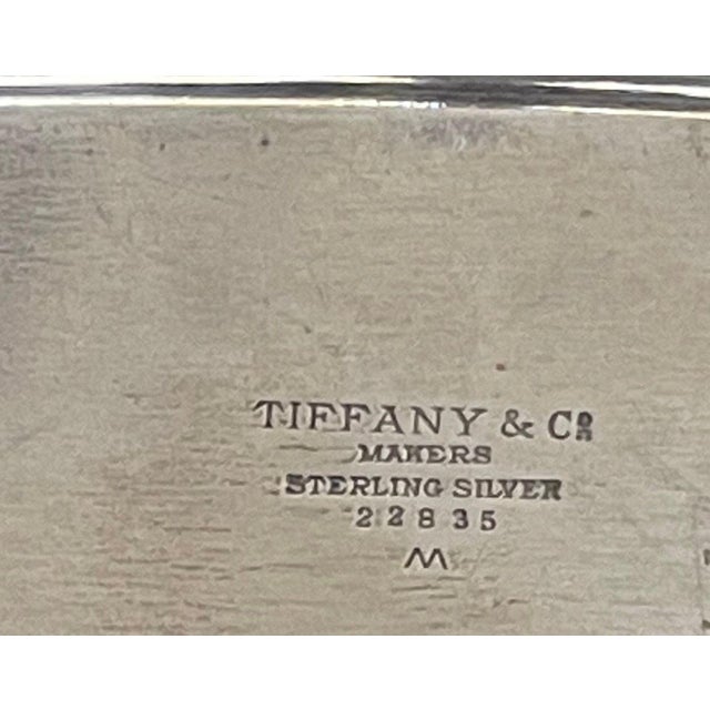 Silver Early 20th Century Collection of Three Tiffany & Co. Sterling Silver Serving Pieces For Sale - Image 8 of 12