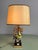 Metal Italian Hollywood Regency Porcelain Waterbird Table Lamp with Sculptural Brass Foliage attributed to Giulia Mangani, Italy, 1970s For Sale - Image 7 of 16