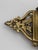 Ceramic Vintage Ornate Baroque Revival Cast Brass Double Inkwell Desk Set With Porcelain Liners For Sale - Image 7 of 17