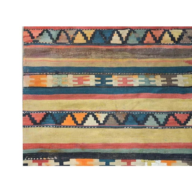 Early 20th Century Shahsevan Kilim Runner For Sale In Chicago - Image 6 of 13