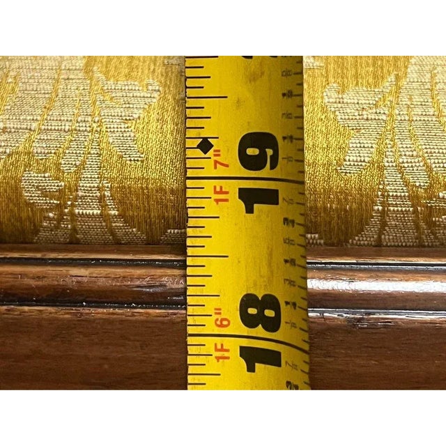 Early 20th Century Antique Queen Anne Mahogany Stool For Sale - Image 10 of 10