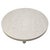 Wood Contemporary White Cerused Oak Round Accent Table by Beautiter Home For Sale - Image 7 of 8