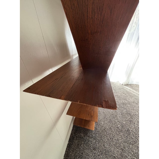 Large Handcrafted Teak “Tree” Bookshelf For Sale - Image 12 of 12