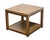DREXEL HERITAGE Woodbriar Collection Pecan Rustic European 26" Square Accent End Table 988-310 21" High 26" Wide 26" Deep...