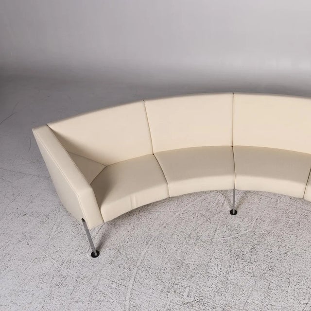 Textile Decision Corner Sofa in Cream Fabric from Fritz Hansen For Sale - Image 7 of 12
