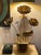 Metal 1960s Feldman Brass Lotus Flower Lamp For Sale - Image 7 of 11