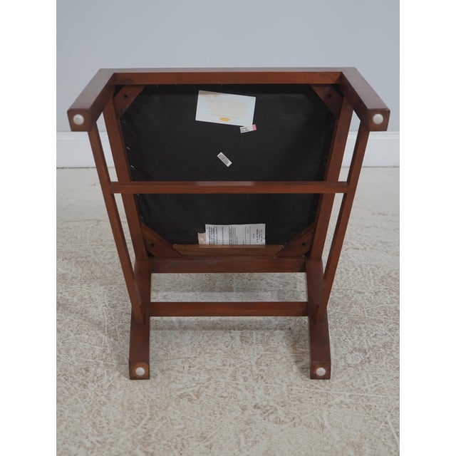 Set of 8 Stickley Chippendale Mahogany Dining Room Chairs For Sale - Image 16 of 18