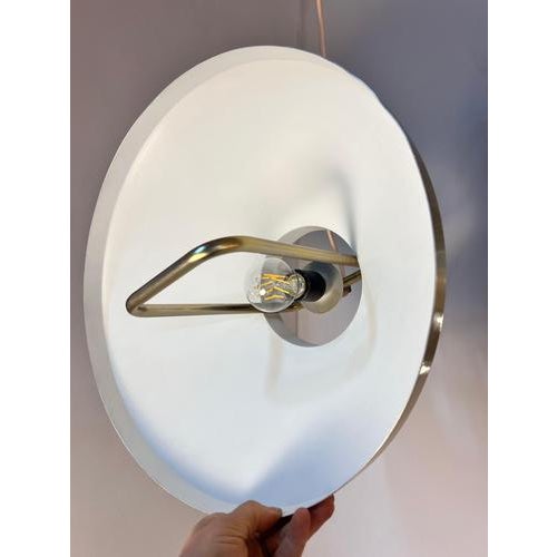 Metal Gold Hanging Lamp from Fog & Mørup For Sale - Image 7 of 11