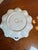 Antique Porcelain Cake Plate Floral Molded For Sale - Image 4 of 12