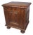 18th Century French Carved Walnut Tabouret Cabinet For Sale