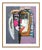 Lucille by Lesley Grainger in Gold Frame, Medium Art Print For Sale