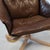 Brown Leather Falcon Lounge Chair by Sigurd Ressell for Vatne Møbler For Sale - Image 6 of 7