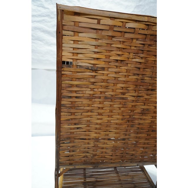 Antique Split Bamboo Cabinet For Sale - Image 16 of 16