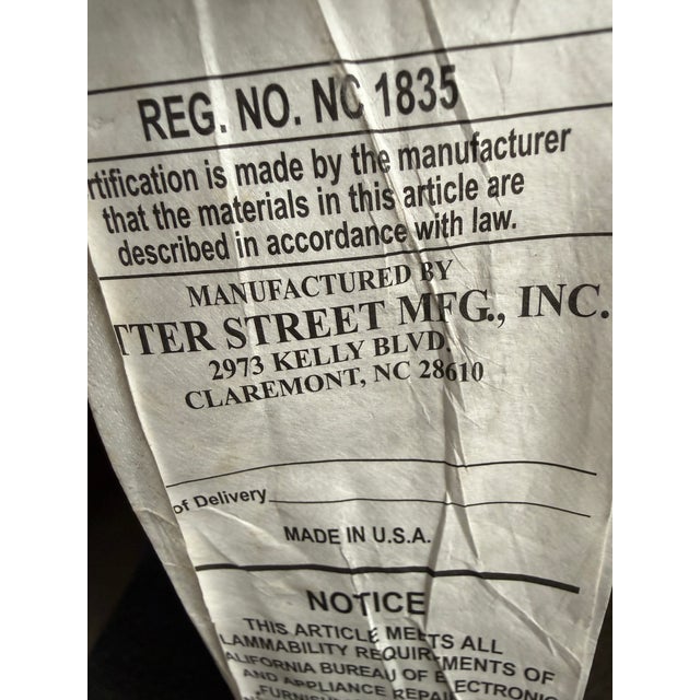 West Elm Queen Size West Elm Emmett Diamond Tufted Headboard For Sale - Image 4 of 12