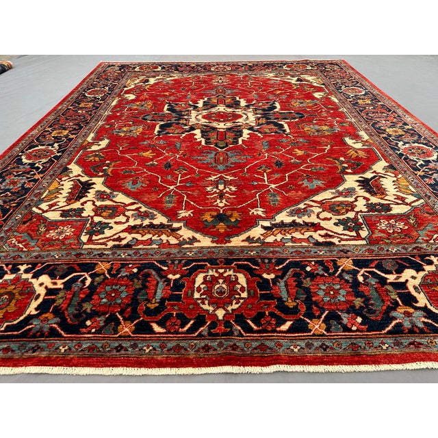 This rug is from Afghanistan, measuring 7'8 x 9'8 ft. Featuring earthy tones and a tribal look, it will enhance the beauty...